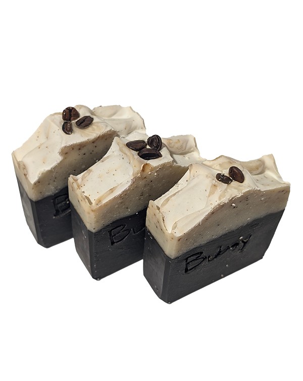 Pure Cacao Zeep met Koffie Scrub