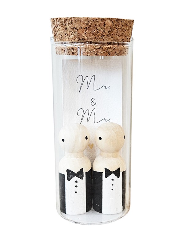 Just4You - Potje Bruidspaar Mr&Mr