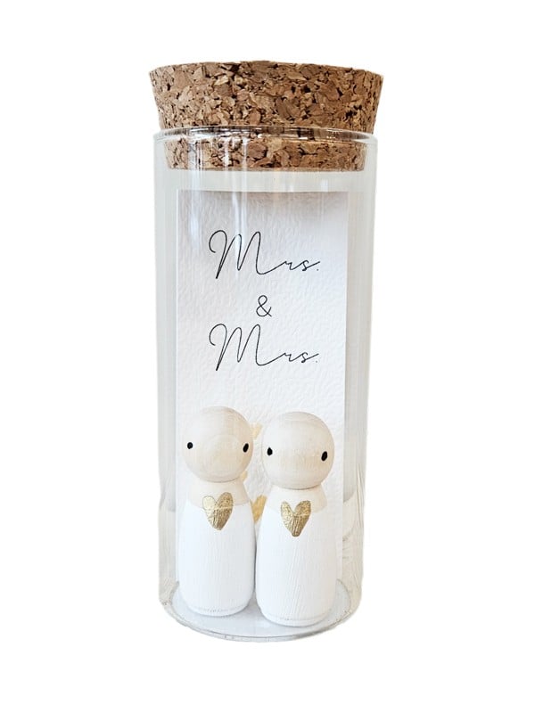 Just4You - Potje Bruidspaar Mrs & Mrs