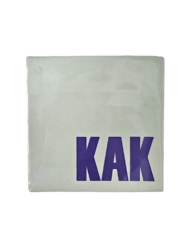 Tegeltje - Kak - 102607 Tegeltje - Kak