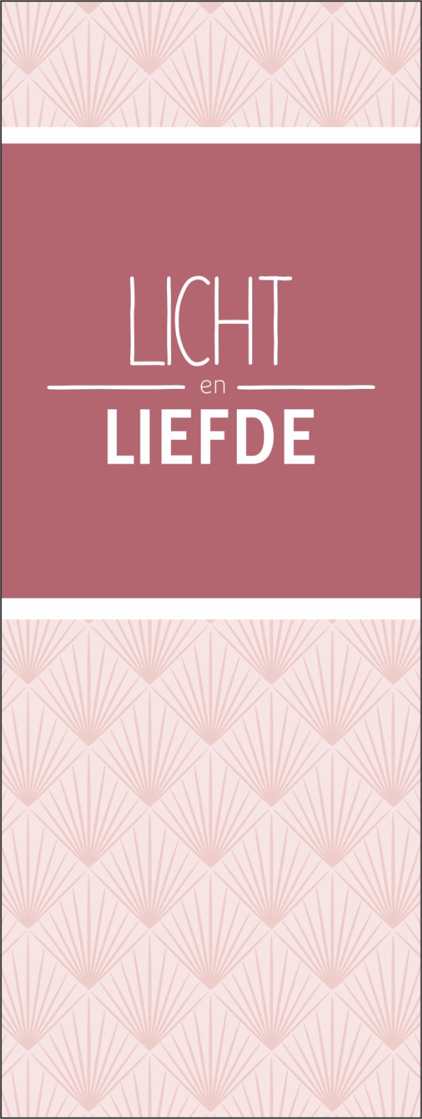 Boekenlegger 'Licht en Liefde'