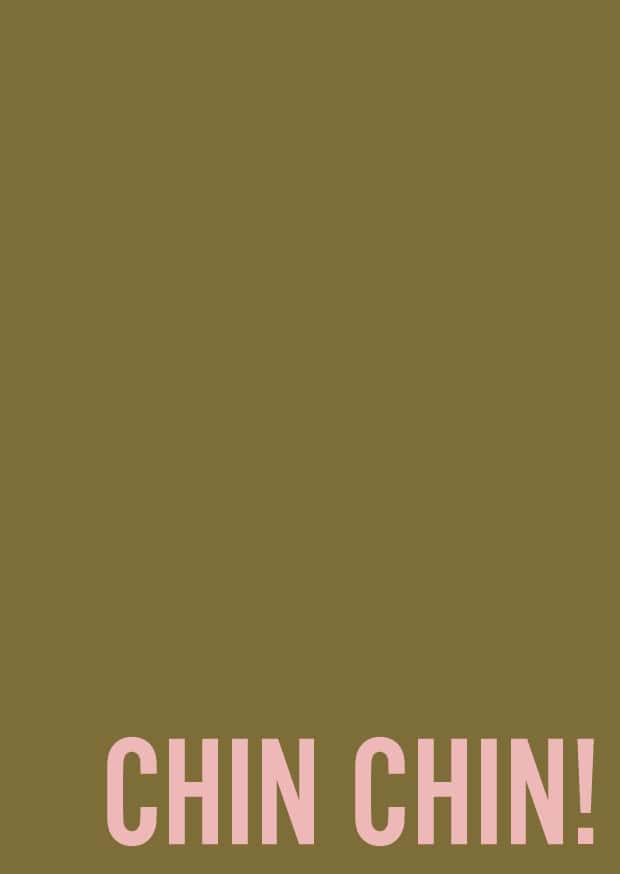 Postkaart chin chin - 156278 Postkaart chin chin