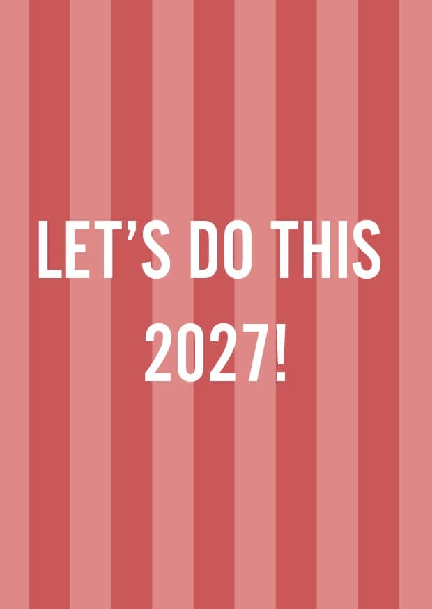 Postkaart Let's Do This 2027 - 156294 Postkaart Let's Do This 2027