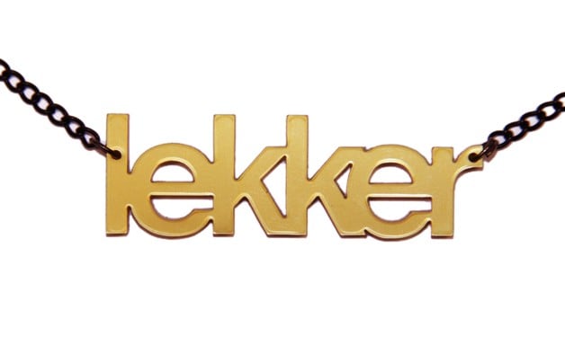 Lekker! naamketting (goud) - 104717 Lekker! naamketting (goud)