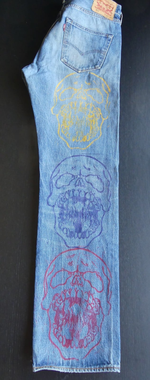 Customized Levis jeans - 146350 Customized Levis jeans