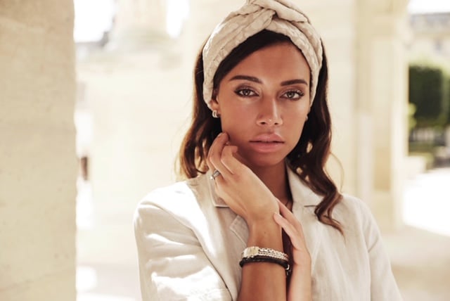 Haarband Winter White