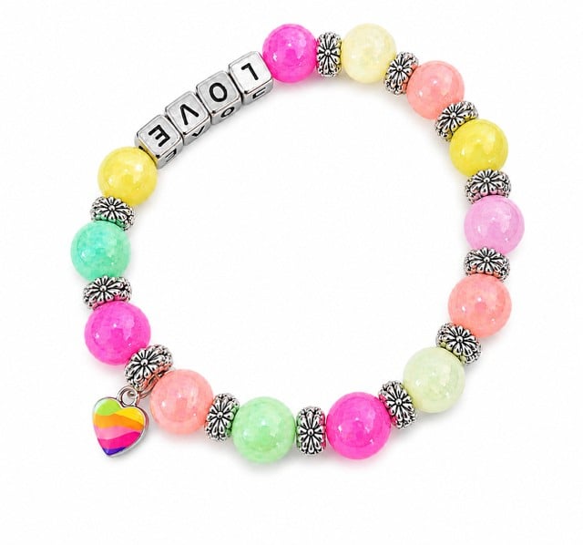 Colorful Love armband handgemaakt - 148235 Colorful Love armband handgemaakt