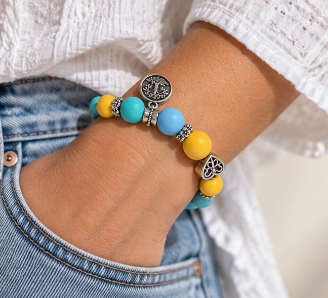 Sunny Lagoon armband handgemaakt - 148937 Sunny Lagoon armband handgemaakt