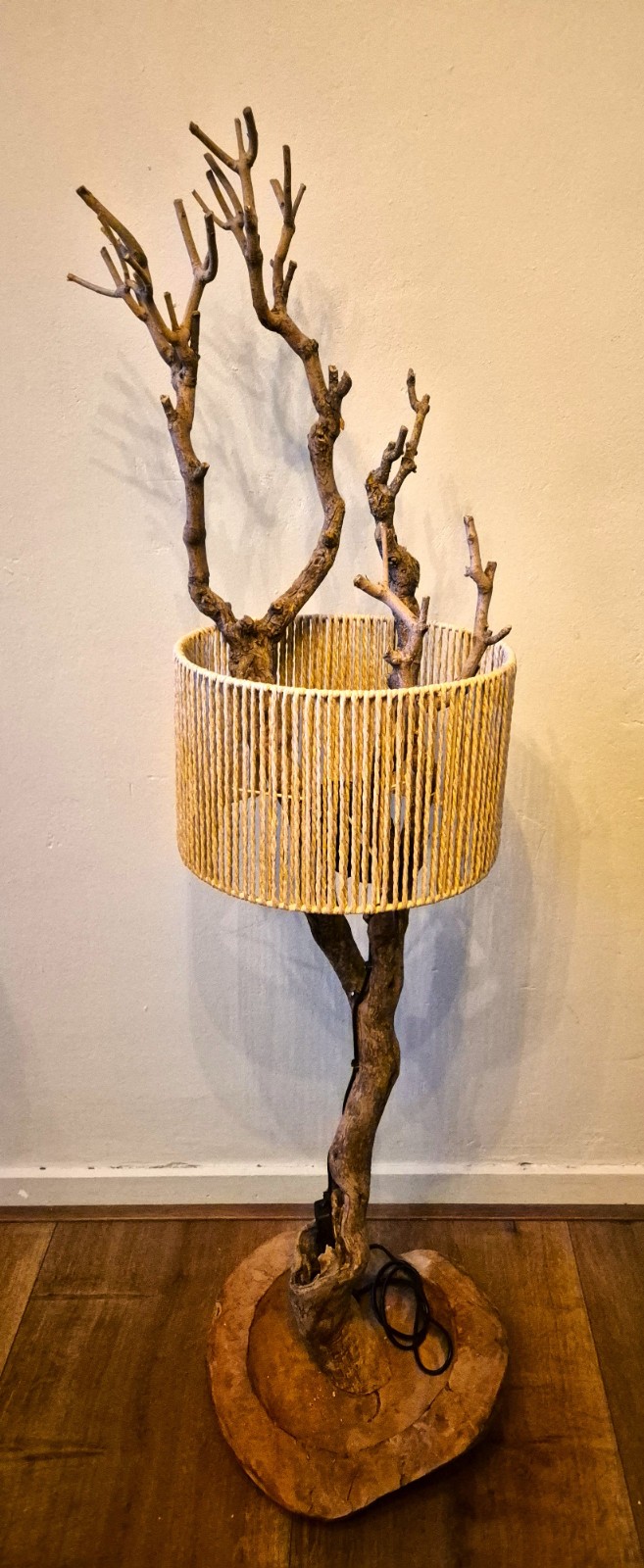 Seringen lamp met lage kap - 105148 Seringen lamp met lage kap