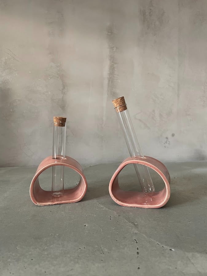 Bloemenvaasjes voor enkele bloem