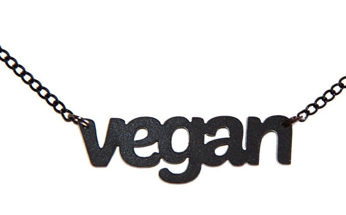 Vegan! naamketting 2.0 (zwart) - 105569 Vegan! naamketting 2.0 (zwart)