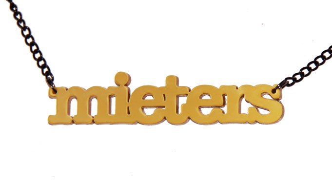 Mieters! naamketting (goud)