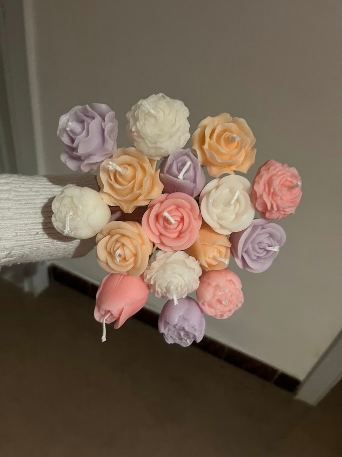 Boeket kaarsen - 113814 Boeket kaarsen