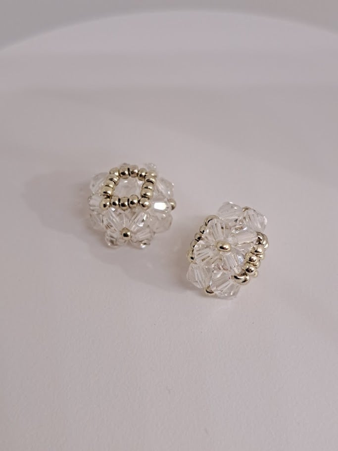 ✨ Aurora Switch Kralen - Golden Mist ⭐ (exclusief oorringen) - 132865 ✨ Aurora Switch Kralen - Crystal Veil ✨ (exclusief oorringen)