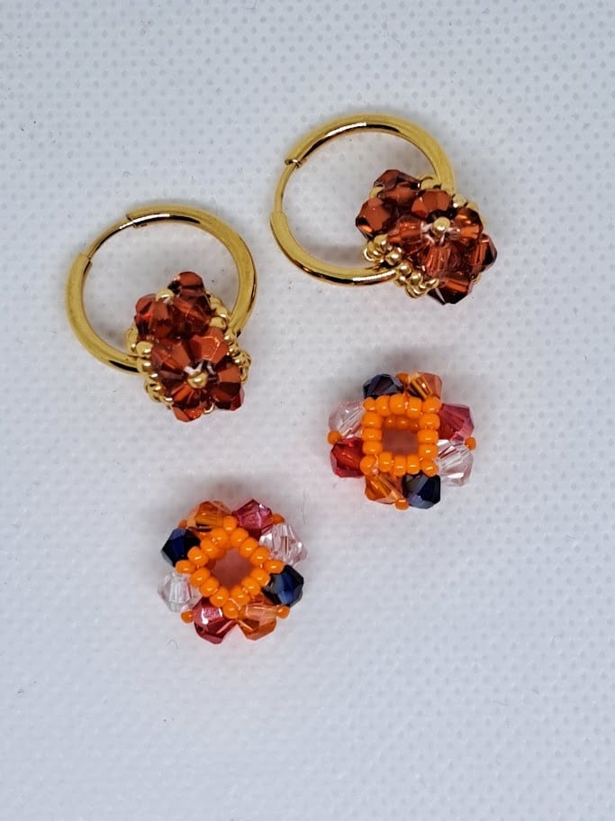 🧡 Aurora Switch Set – Dutch Delight (oorringen 2,0 cm)