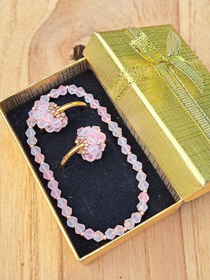 ✨ Aurora Switch – Blush Aurora Gold Cadeauset