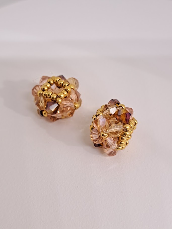 ✨ Aurora Switch Kralen - Desert Rose (exclusief oorringen) - 147716 ✨ Aurora Switch Kralen - Desert Rose (exclusief oorringen)
