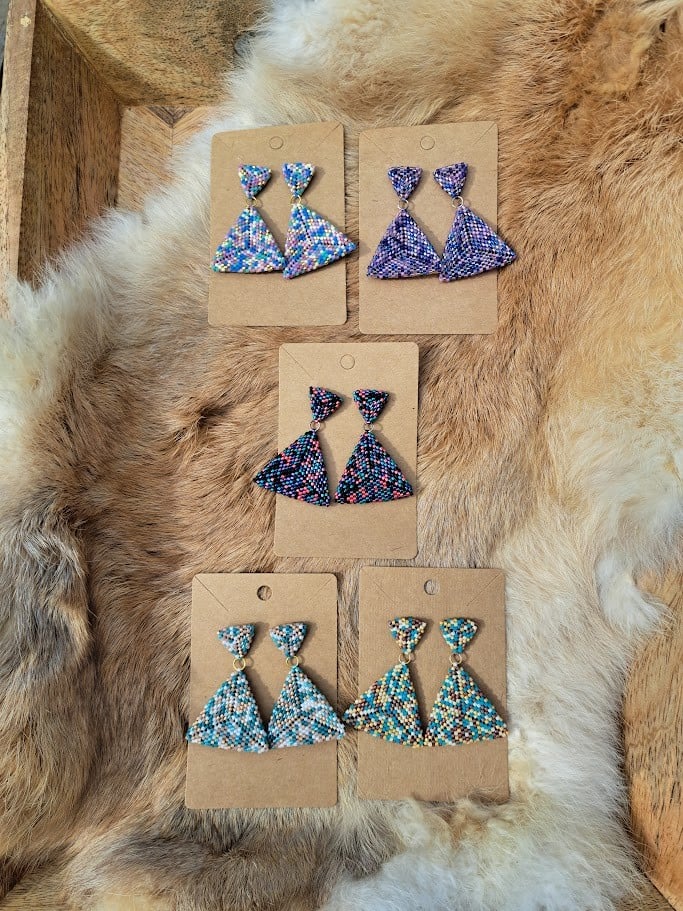 Handgemaakte kralenoorbellen Confetti Collectie – kleurrijke Miyuki… - 147354 Handgemaakte kralenoorbellen Confetti Collectie – kleurrijke Miyuki oorbellen in meerdere kleuren