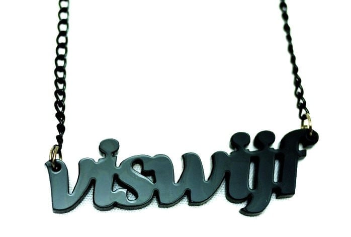 Viswijf! - 61160.jpeg Viswijf! ketting (zwart)