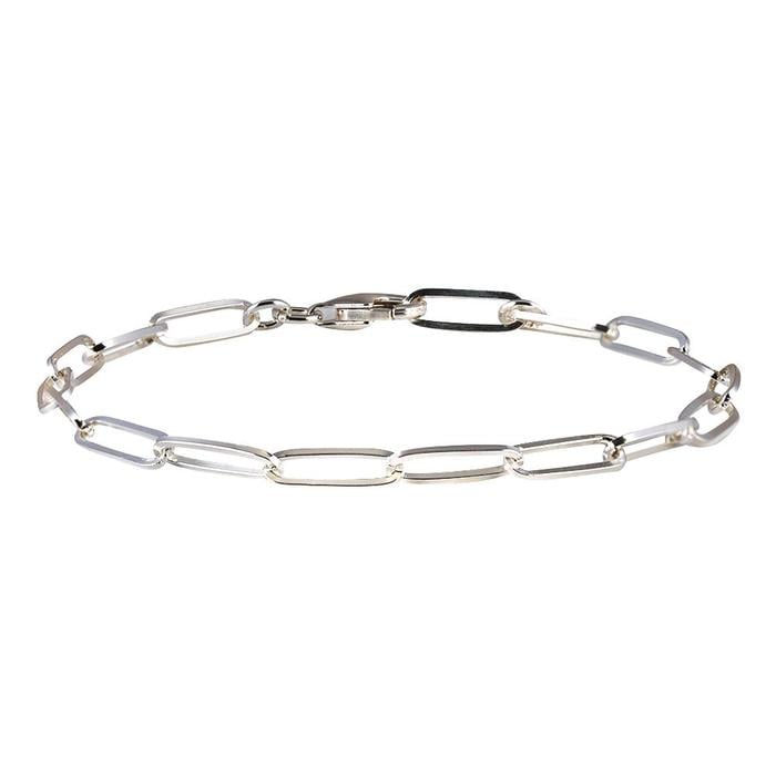 Silver Bracelet Long Link