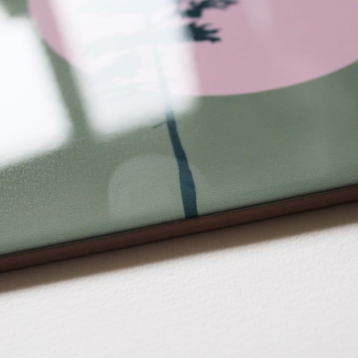 Keramiektegel Wanddecoratie – Pine Tree Illustratie op Groene Achte… - 113243 Keramiektegel Wanddecoratie – Pine Tree Illustratie op Groene Achtergrond, Hoogglans & HD Afdruk