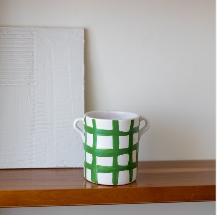 Calabria Bloempot | Handgemaakt | Keramiek