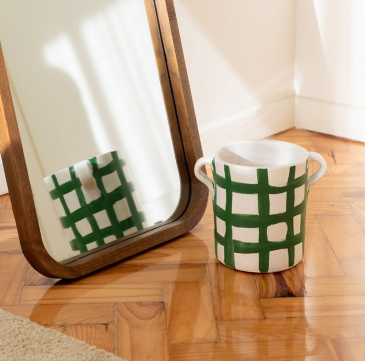 Calabria Bloempot | Handgemaakt | Keramiek