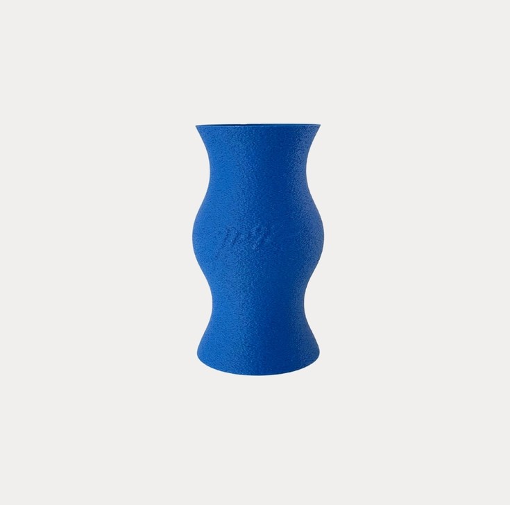 91-92 Vaas Blauw | 3D geprint & 100% gerecycled