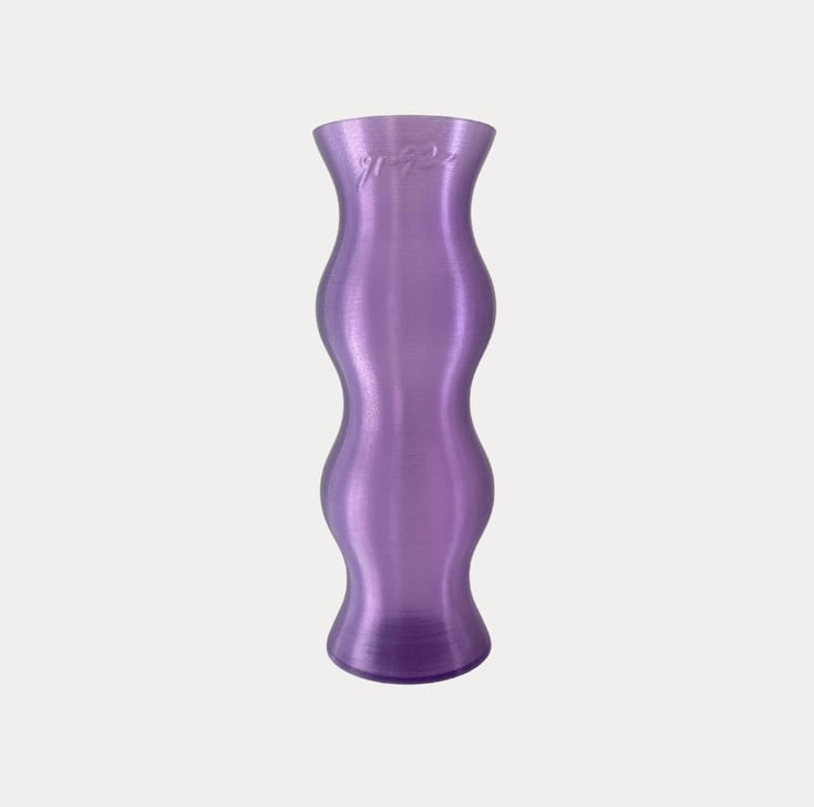 91-92 Vaas Purple | 3D geprint & 100% gerecycled