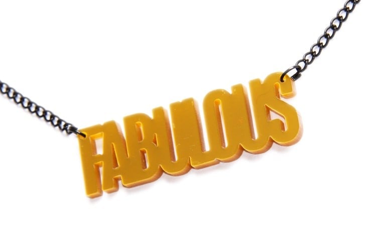 Fabulous! ketting (goud)