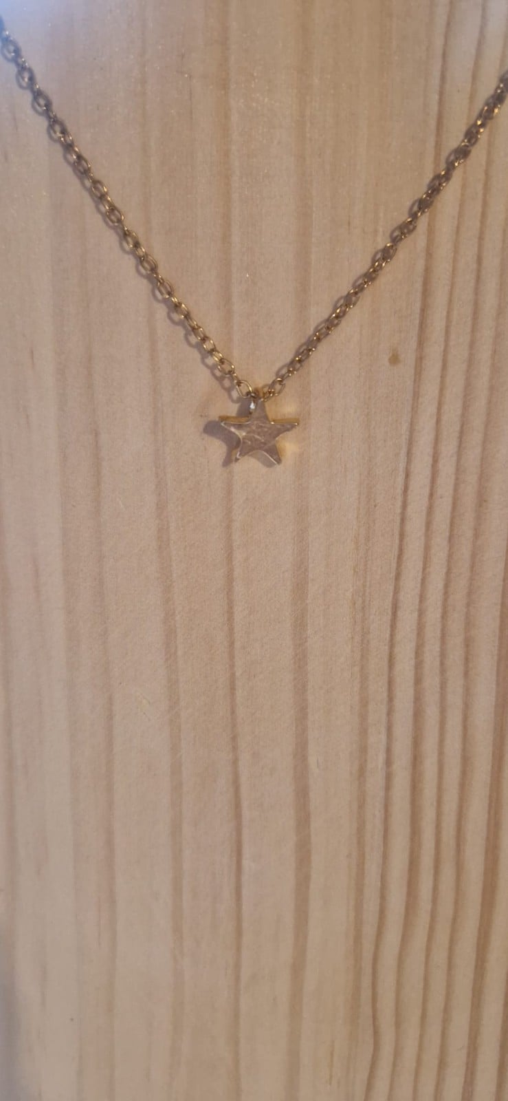 ketting met ster - 131245 ketting met ster