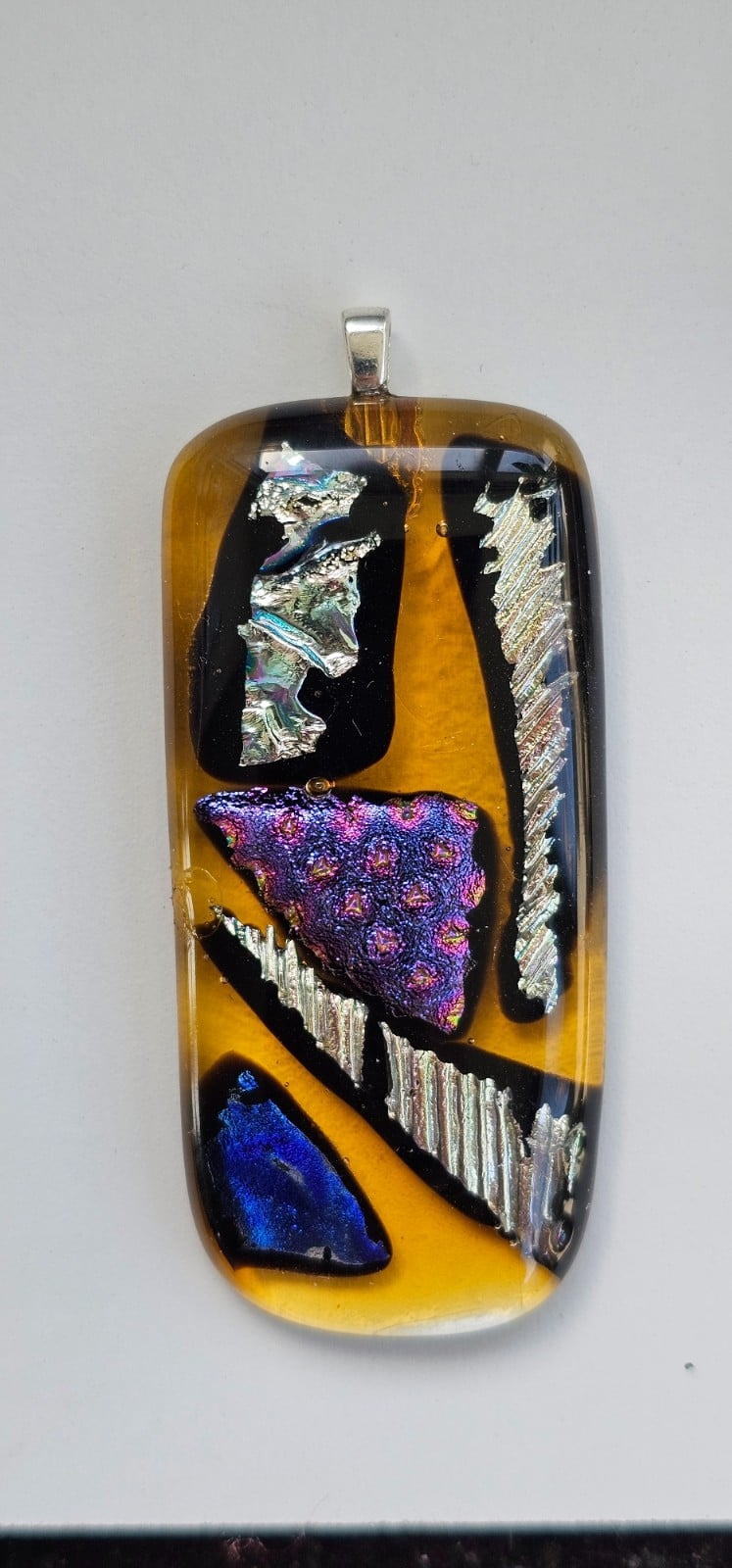 Unieke (ketting)hanger d.m.v. glasfusing