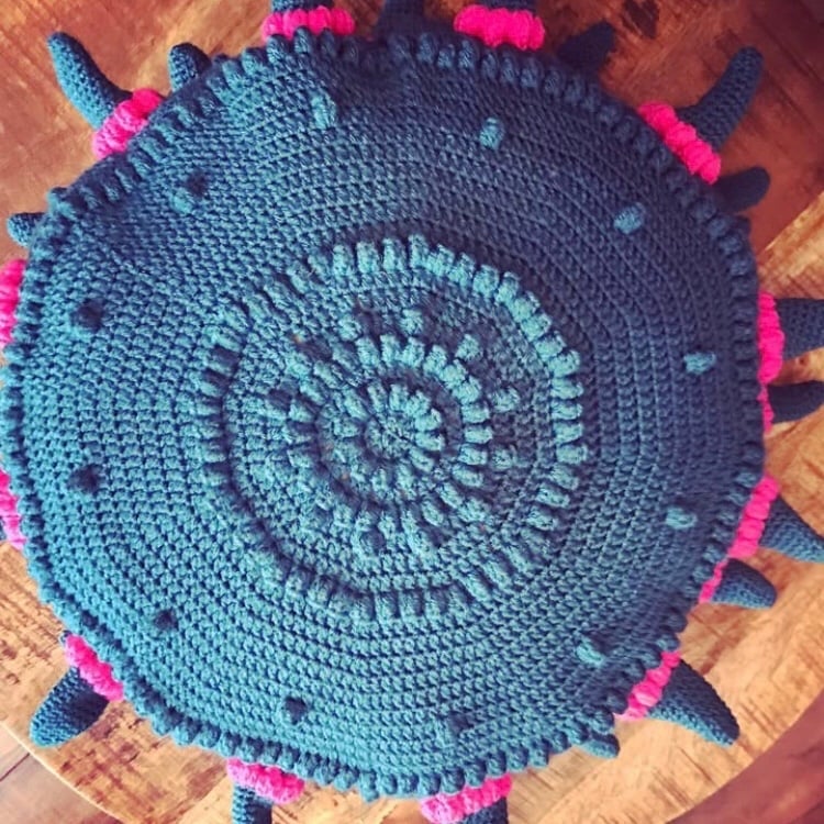 Gehaakte Bohemian Kussen - 61385.jpeg Gehaakte Bohemian Kussen