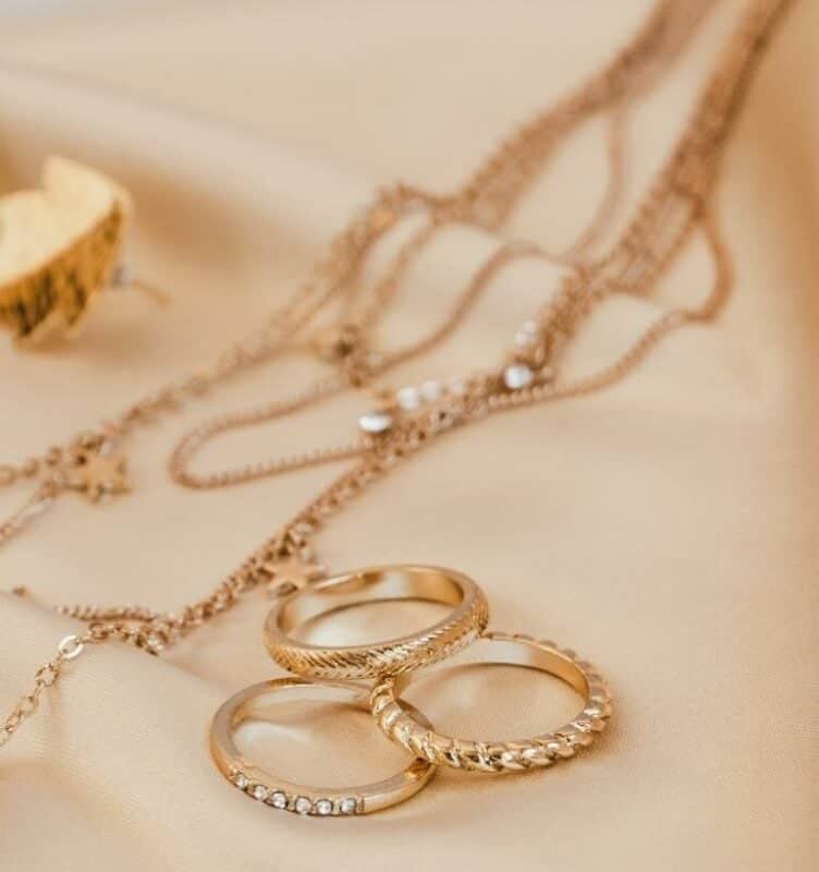 Gold plated sieraden