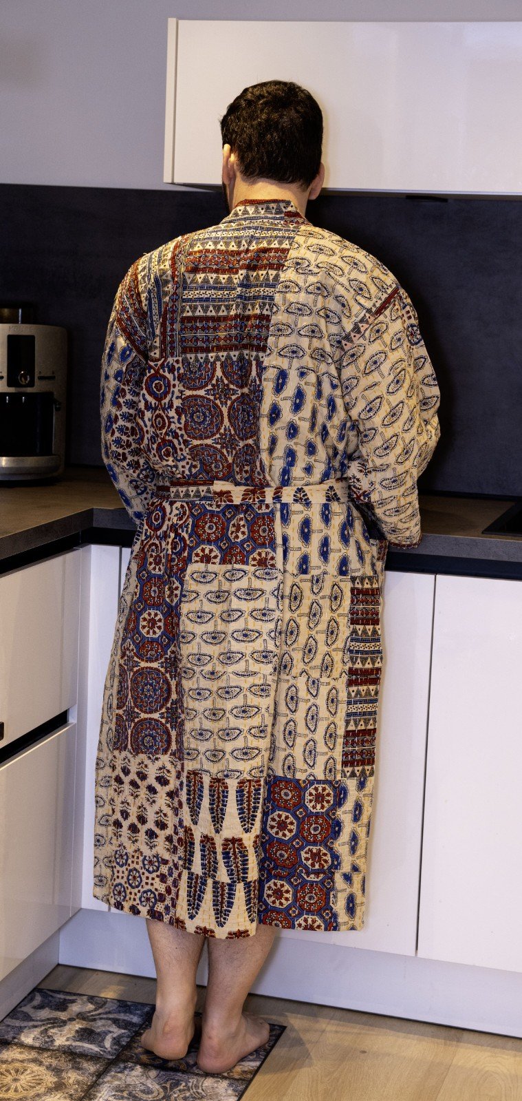 Kimono - Unisex - One size fits all - Quilted Charm Collection - 58480.jpeg Kimono - Unisex - One size fits all - Quilted Charm Collection - Beige