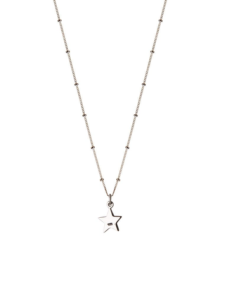 Silver Plated Necklace With Star