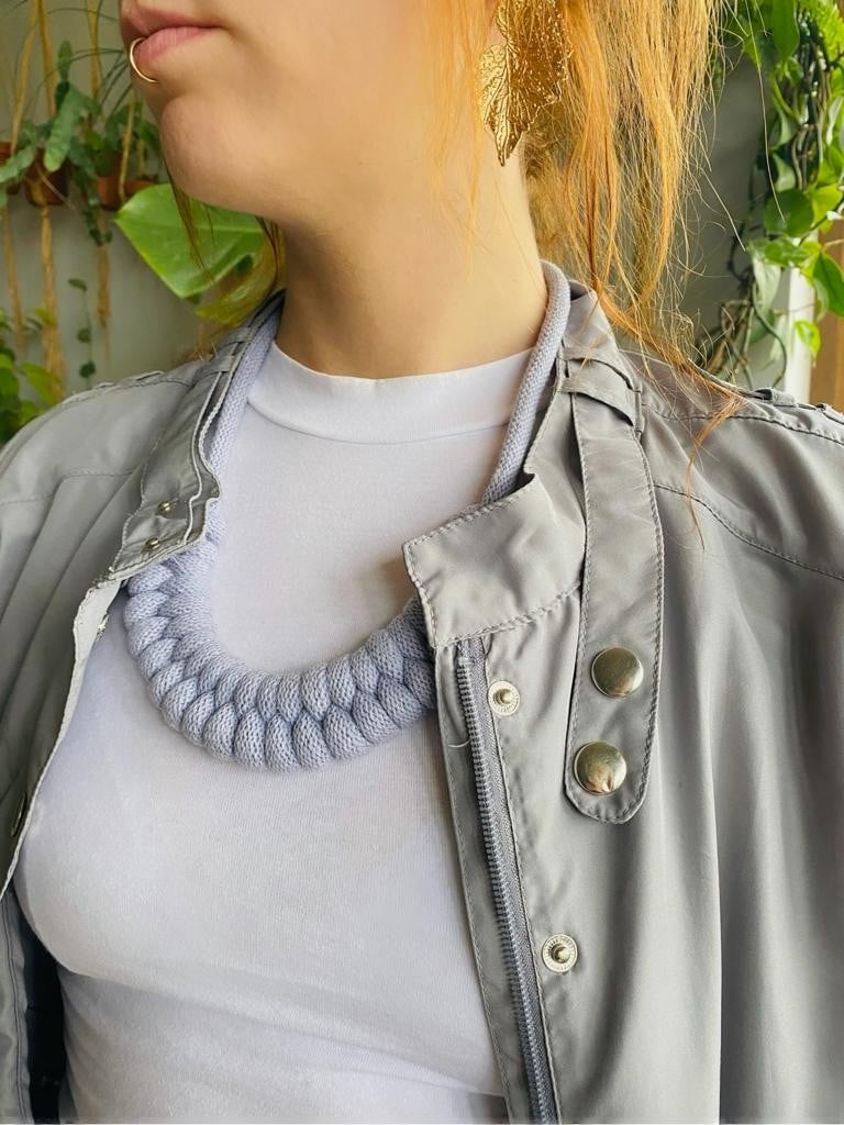 Textiel ketting iris