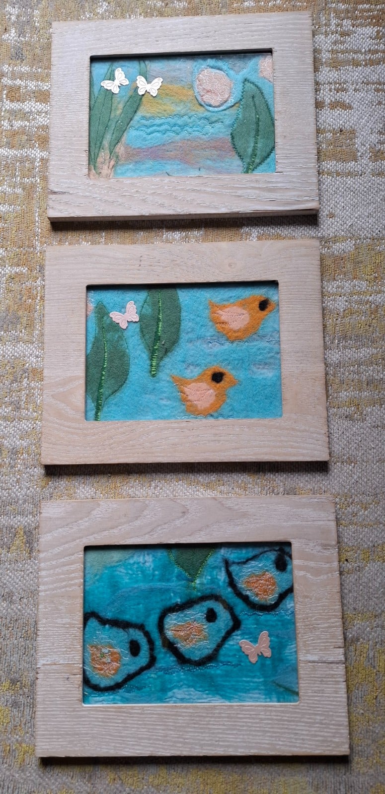 Alle Eendjes… (drieluik) decoratief wandobject - 135845 Alle Eendjes… (drieluik) decoratief wandobject