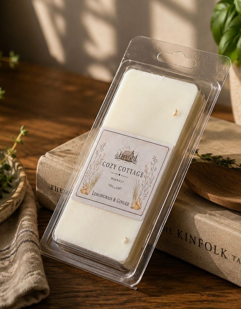 Lemongras & Ginger Waxmelt - 128953 Lemongras & Ginger Waxmelt