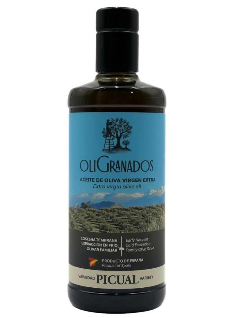 NIEUWE OOGST Nov 2025 – Extra Vierge Olijfolie van Onze Onze Familie Olijfboomgaard, Vroege Oogst, Koude Extractie, Picual-Variëteit, 500mL – Spaanse Olijfolie