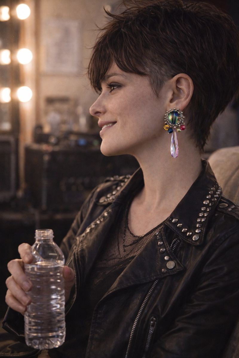 Gedurfd & Expressief, Geborduurde Oorbellen met Lampwork Glas en Edelstenen