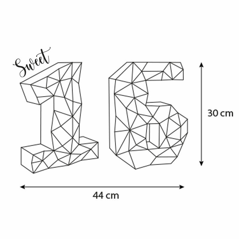 DIY pakket Sweet 16 – compleet knutselpakket met snijmat, liniaal, vouwbeen, mesje
