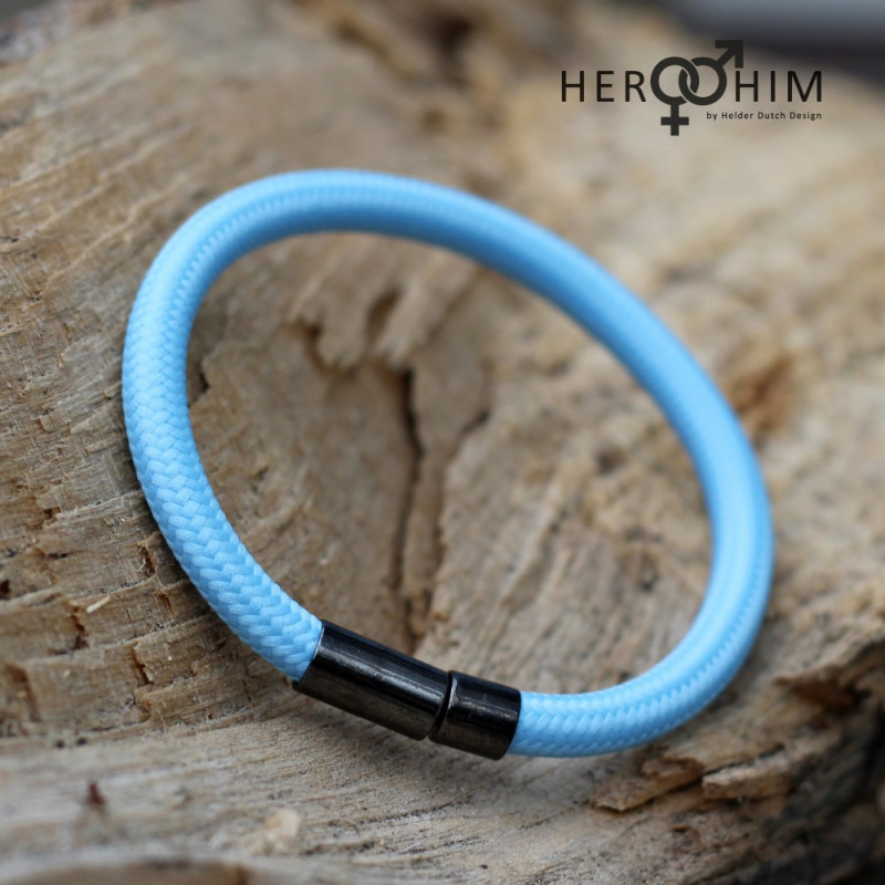 Armband van Textielsnoer - It's A Boy - 4710.jpeg Armband van Textielsnoer - It's A Boy