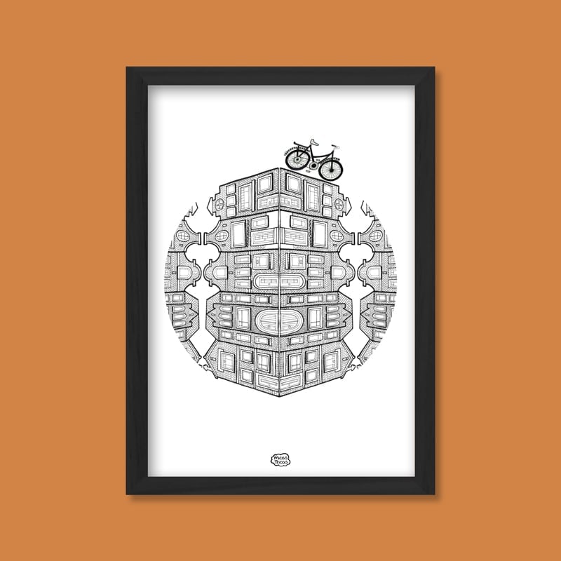 Herenhuizen Poster (Verticaal) - 3941.jpeg Herenhuizen Poster (Verticaal)