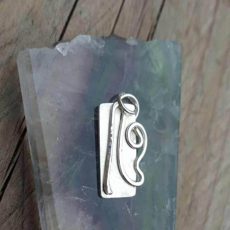 Uniek zilveren fantasie hangertje - 75886.jpeg Uniek zilveren fantasie hangertje