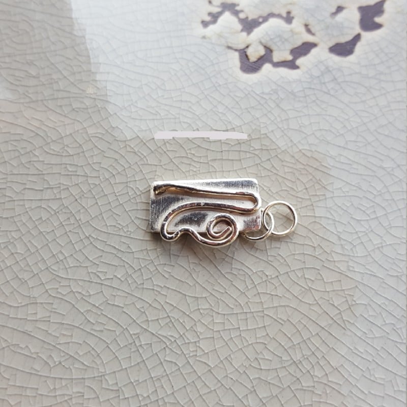 Uniek zilveren fantasie hangertje - 75888.jpeg Uniek zilveren fantasie hangertje