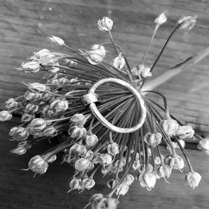 Zilveren meditatie ring, unisex design - 75573.jpeg Zilveren meditatie ring, unisex design