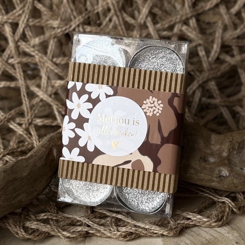 Waxinelichtjes | Met jou is alles leuker