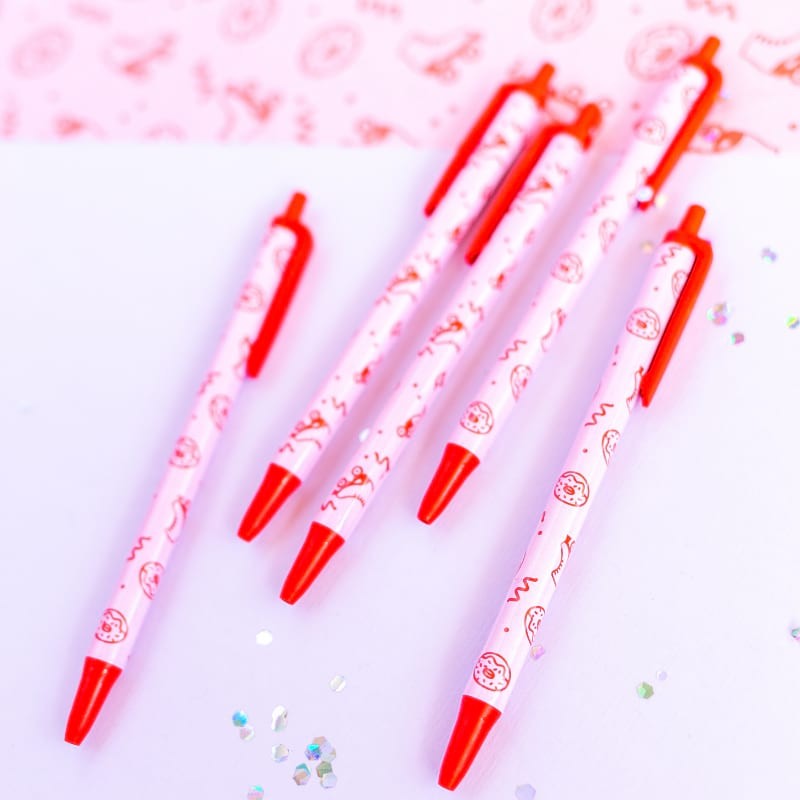 Set van 2 pennen – Gekkiggeit