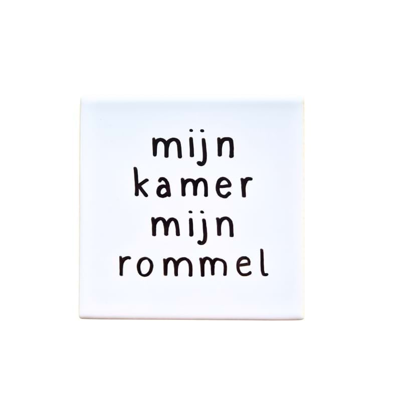 Tegel – Mijn kamer, mijn rommel - 119167 Tegel – Mijn kamer, mijn rommel